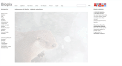 Desktop Screenshot of biopix.dk