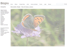 Tablet Screenshot of biopix.es